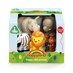 Happyland Wild Animals  Playset