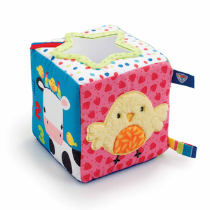Blossom Farm Activity Cube Sensory Pram Toy