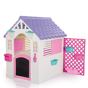 Dolu Pink and Purple Playhouse with Electronic Doorbell