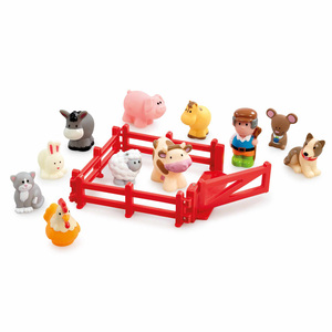Happyland Sunny Farm Red Playset
