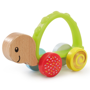 Early Learning Centre Wooden Push Along Turtle