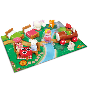 Happyland Magical Woodland Red Fairy Playset