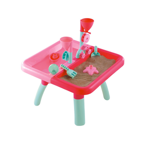 Early Learning Centre Pink Sand & Water Table with Lid & Accessories